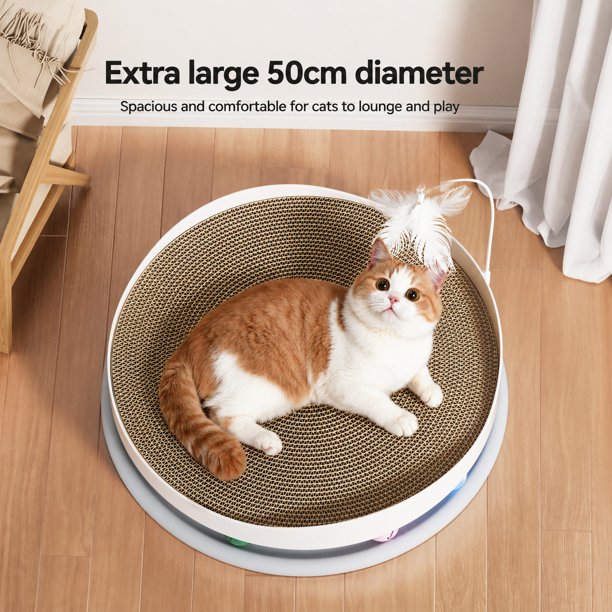 3-in-1 Scratcher Lounge Toy