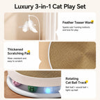 3-in-1 Scratcher Lounge Toy