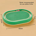 Oval Cat Lounge With Track Balls