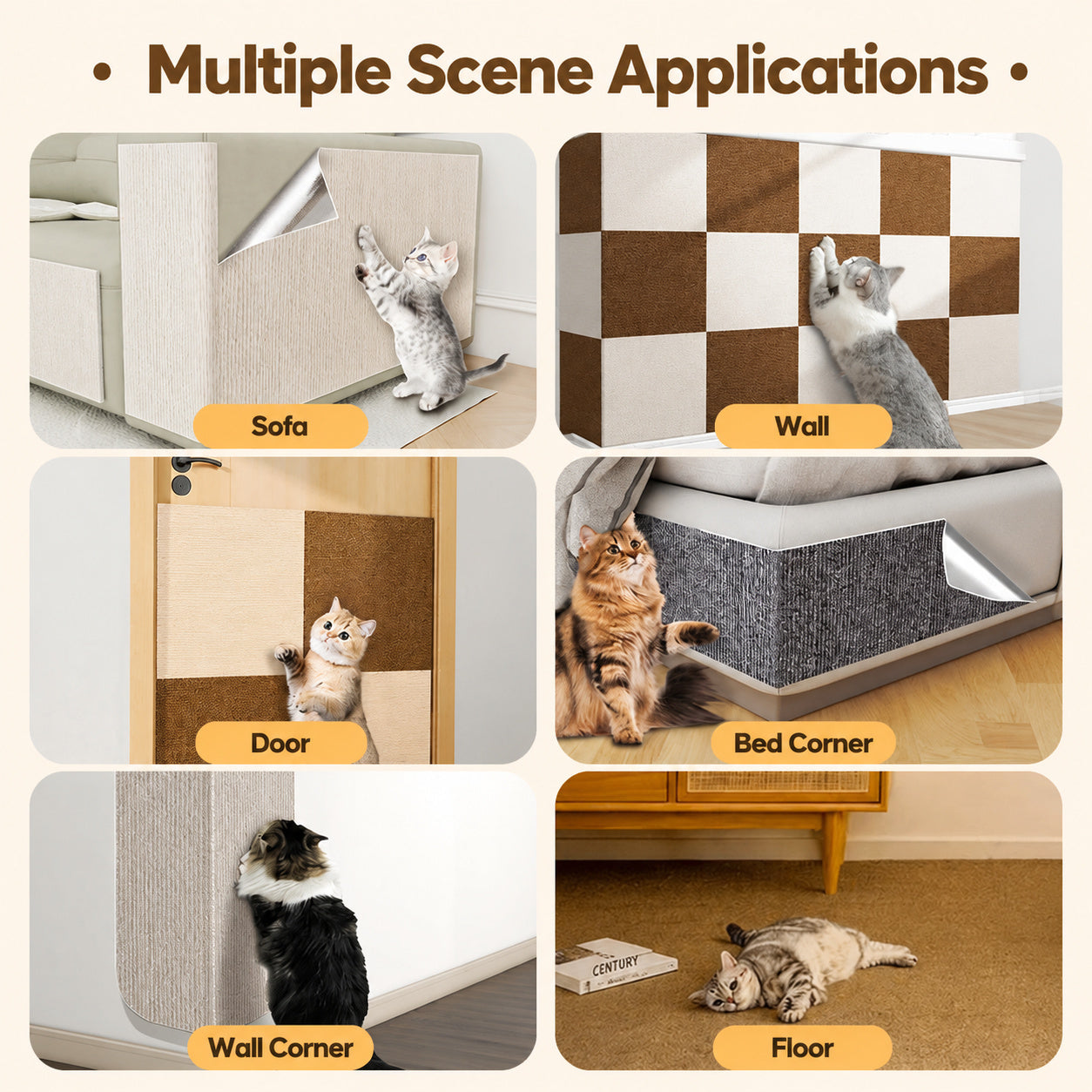 Wall Scratcher Stretch Pad