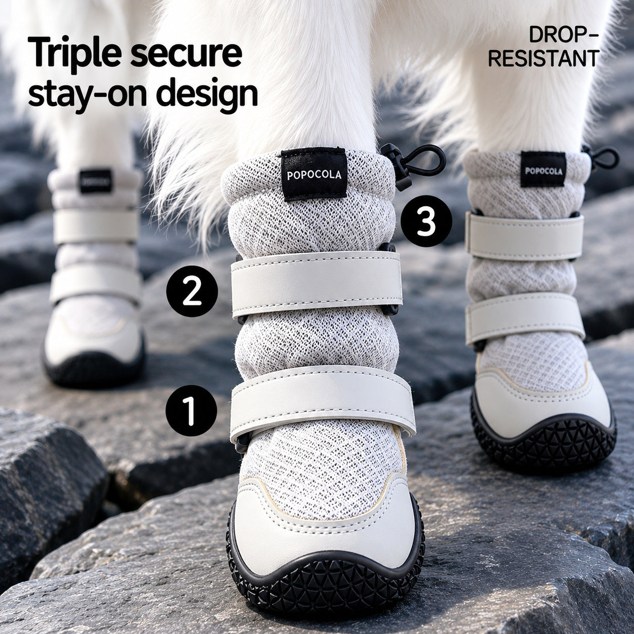 BreezeMesh Summer Dog Boots