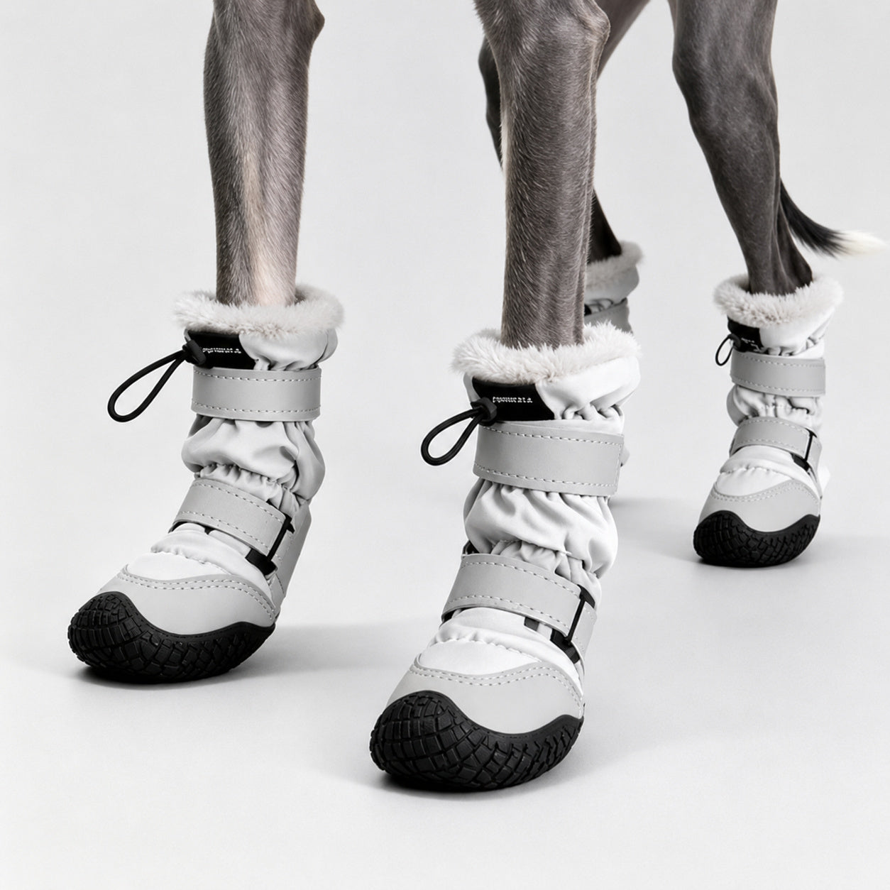 Waterproof Fleece Dog Boots
