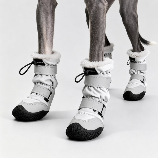 Waterproof Fleece Dog Boots