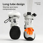 Waterproof Fleece Dog Boots