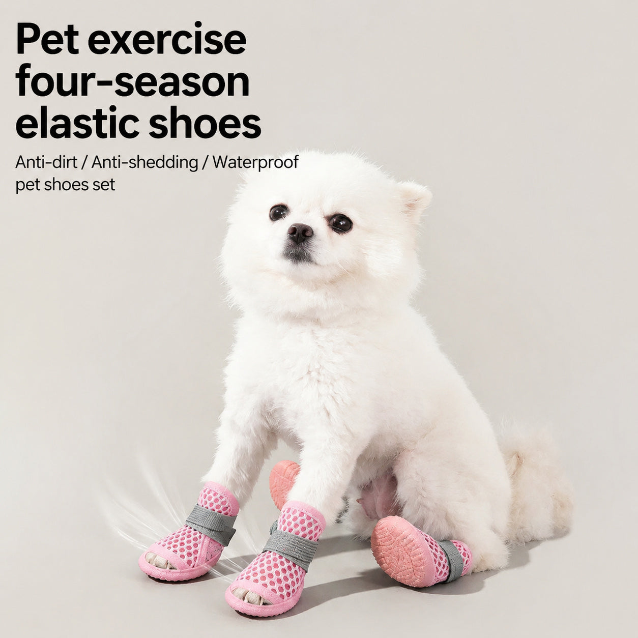 Breathable Mesh Dog Sandals