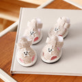 Canvas Dog Sandals With Straps
