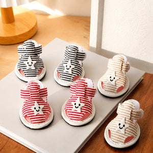 Canvas Dog Sandals With Straps