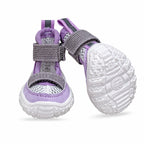 Mesh Dog Sandals Paw-print Sole