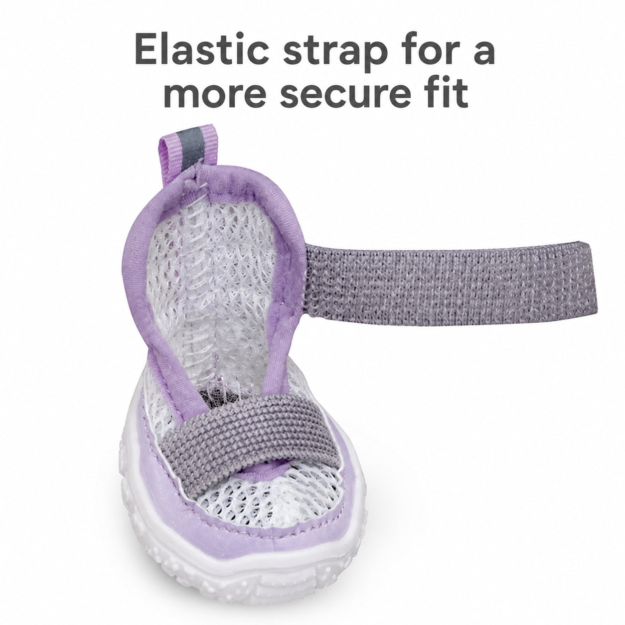 Mesh Dog Sandals Paw-print Sole