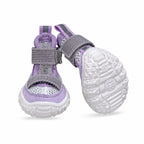 Mesh Dog Sandals Paw-print Sole
