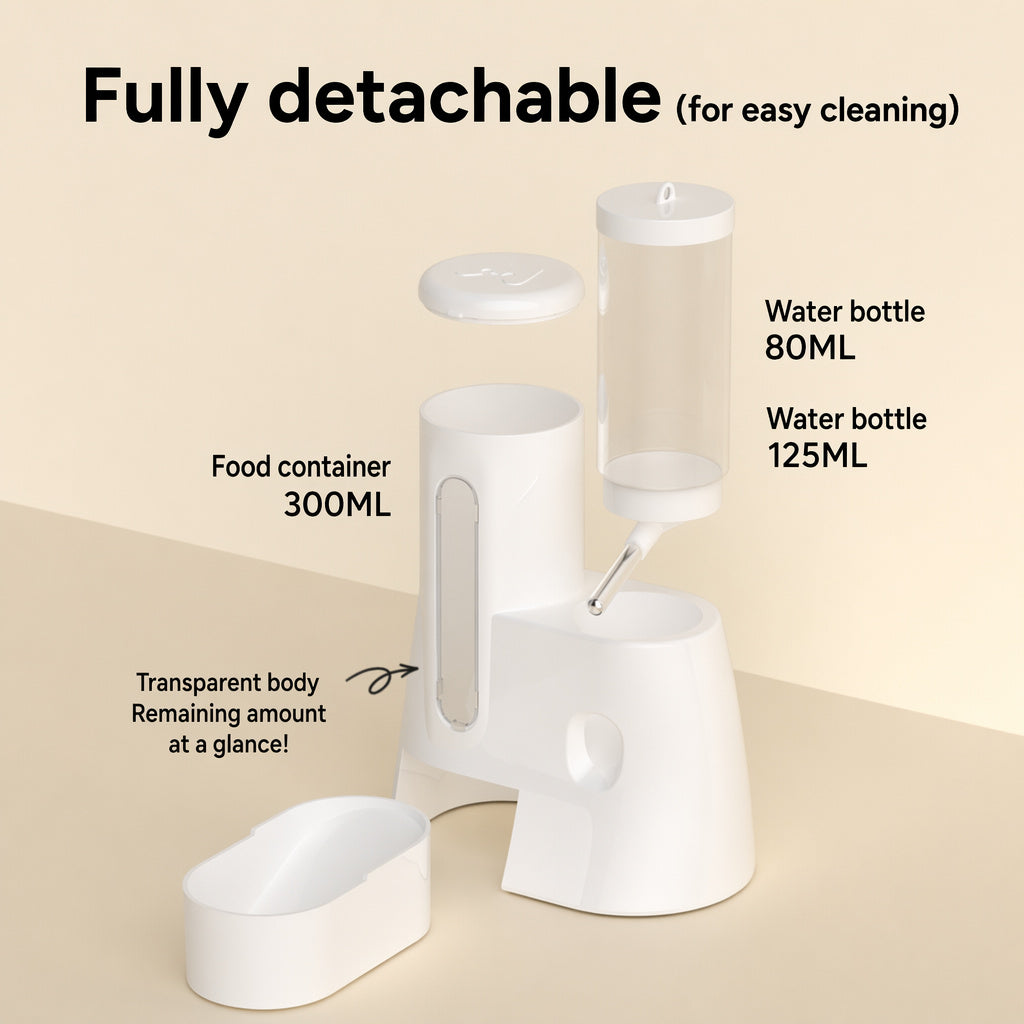 Pastel 2-in-1 Feeder Bottle