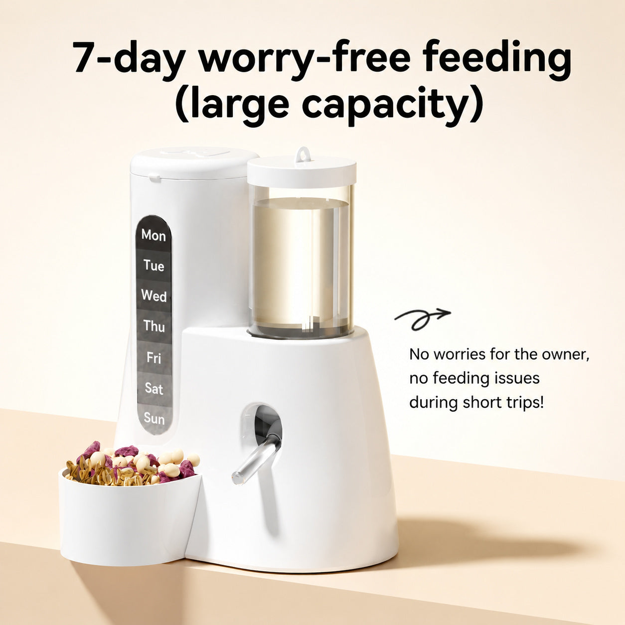 Pastel 2-in-1 Feeder Bottle