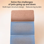 Plush Pet Stairs Ramp