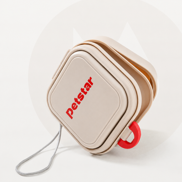 Collapsible Dual Travel Bowl
