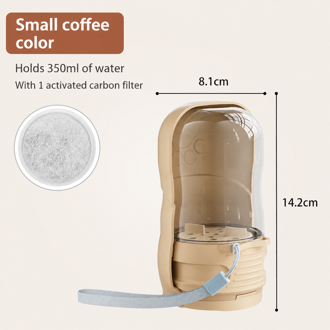 Pet Travel Bottle With Cup