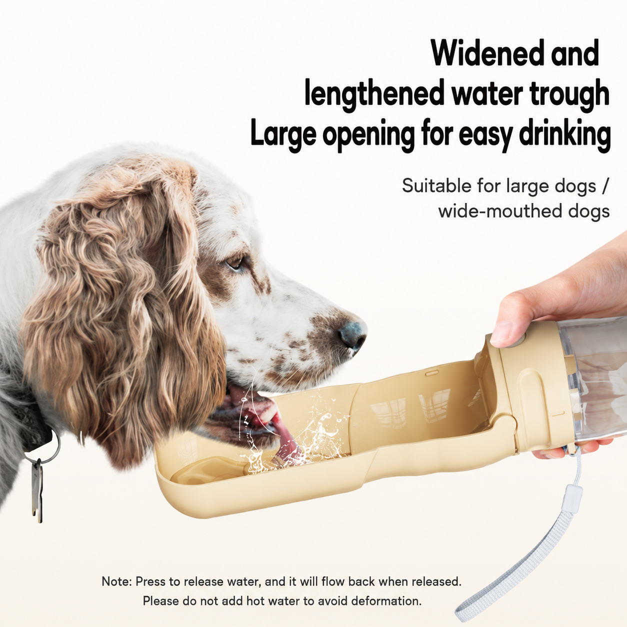 Pet Travel Bottle With Cup