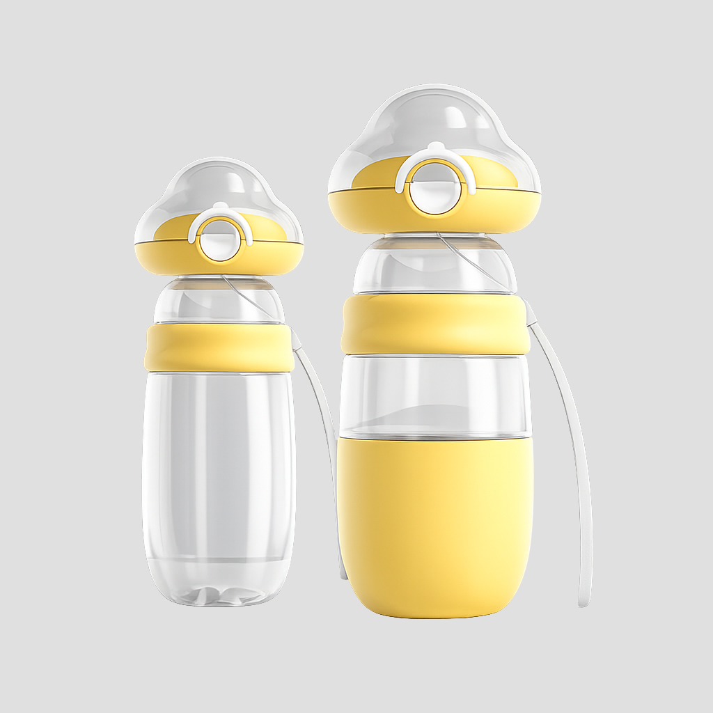 Portable 2-in-1 Water Bottle