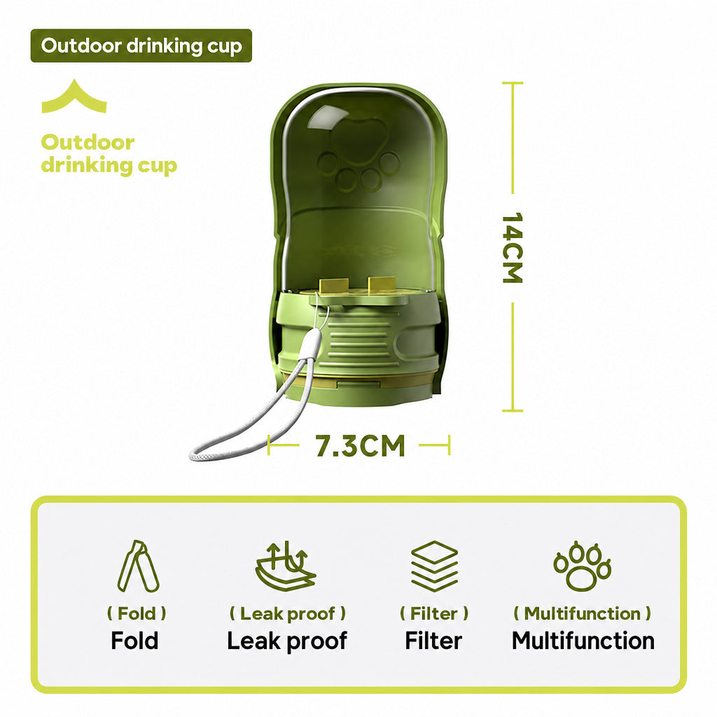 Portable Leakproof Travel Water Bottle