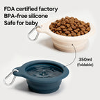 Collapsible Silicone Bowl With Clip