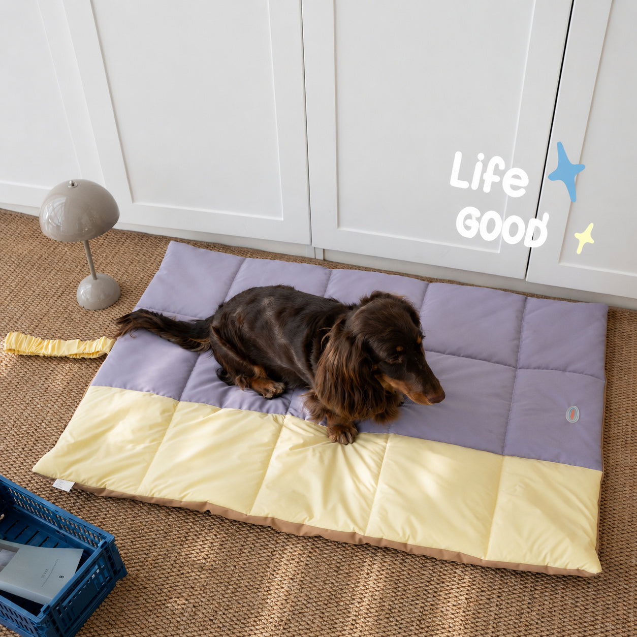 Reversible Pastel Travel Mat