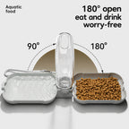 Foldable Dual Bowl Water Bottle