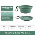 Fold-and-go Silicone Pet Bowl