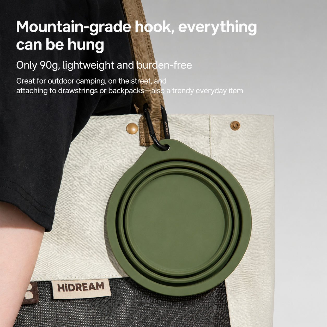 Fold-and-go Silicone Pet Bowl