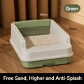 Semi-Automatic Sifting Litter Box