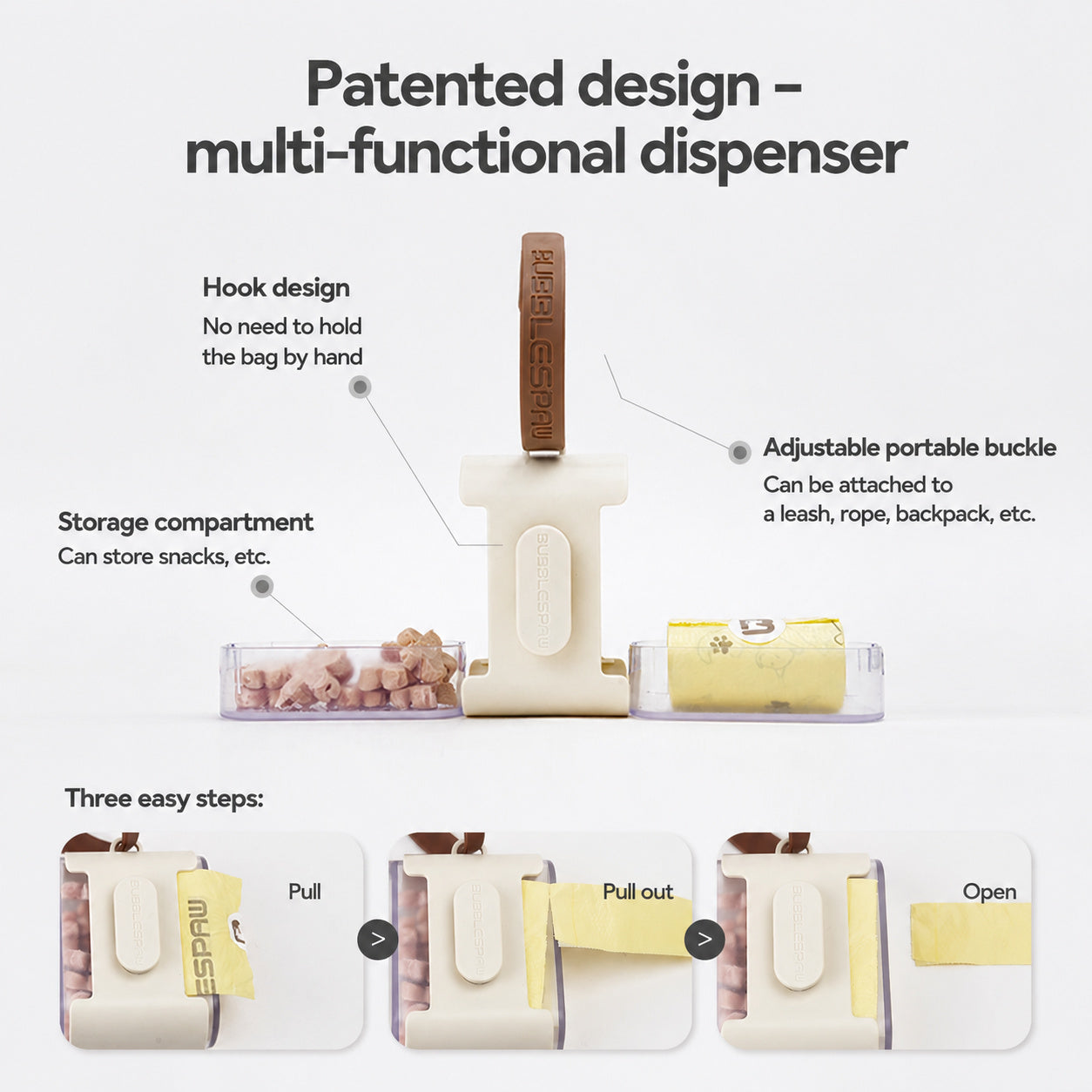 Zero-touch Poop Bag Dispenser