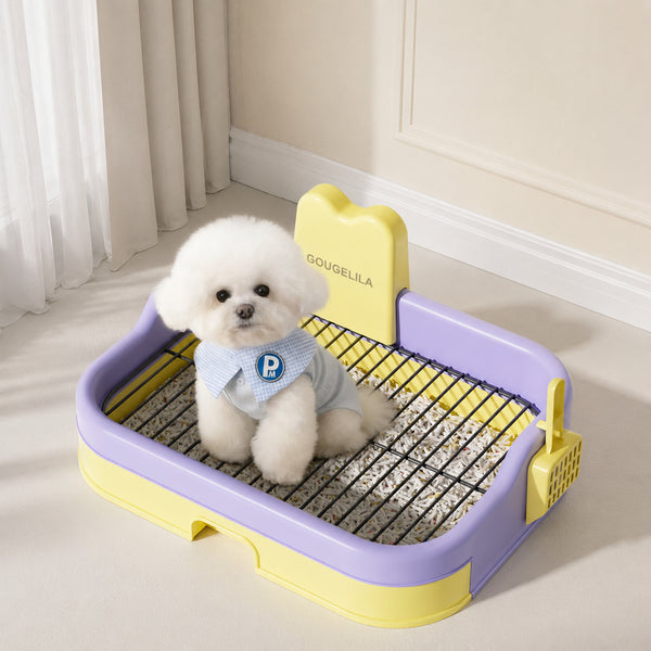 Color-block Drawer Dog Potty