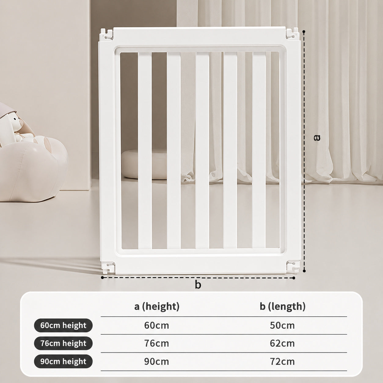 Modular Non-slip Dog Playpen