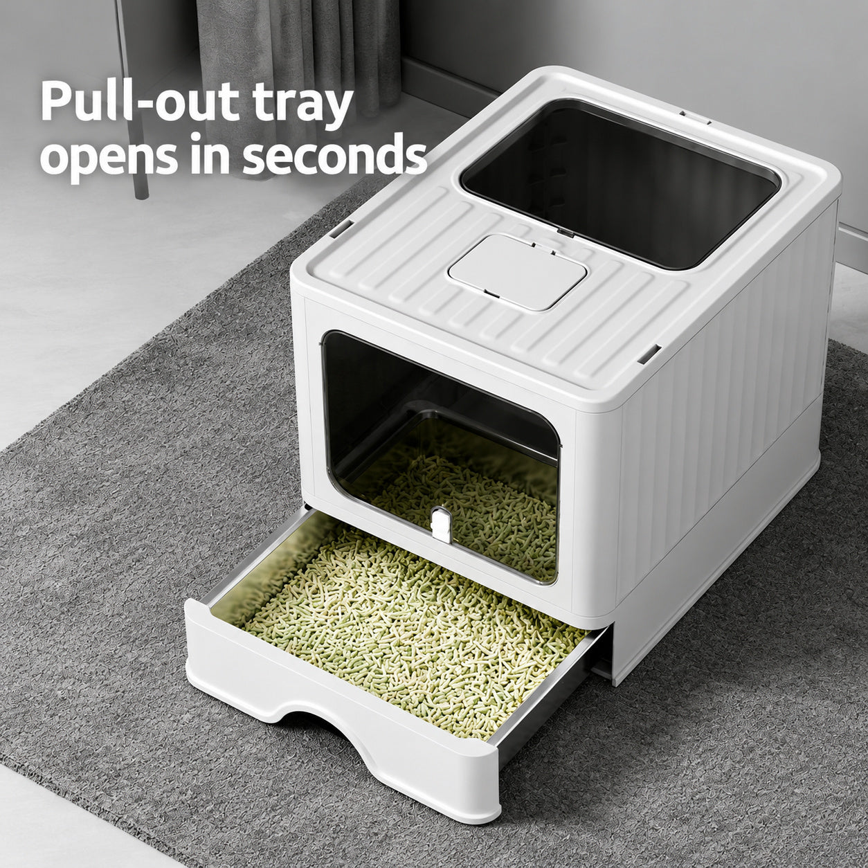 Stainless Steel Odor-lock Litter Cube