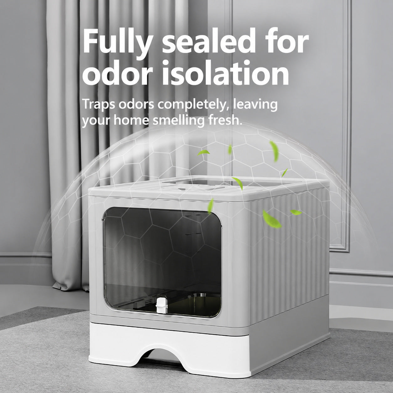Stainless Steel Odor-lock Litter Cube