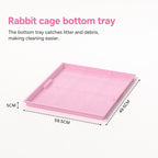 Elevated Dog Potty Tray