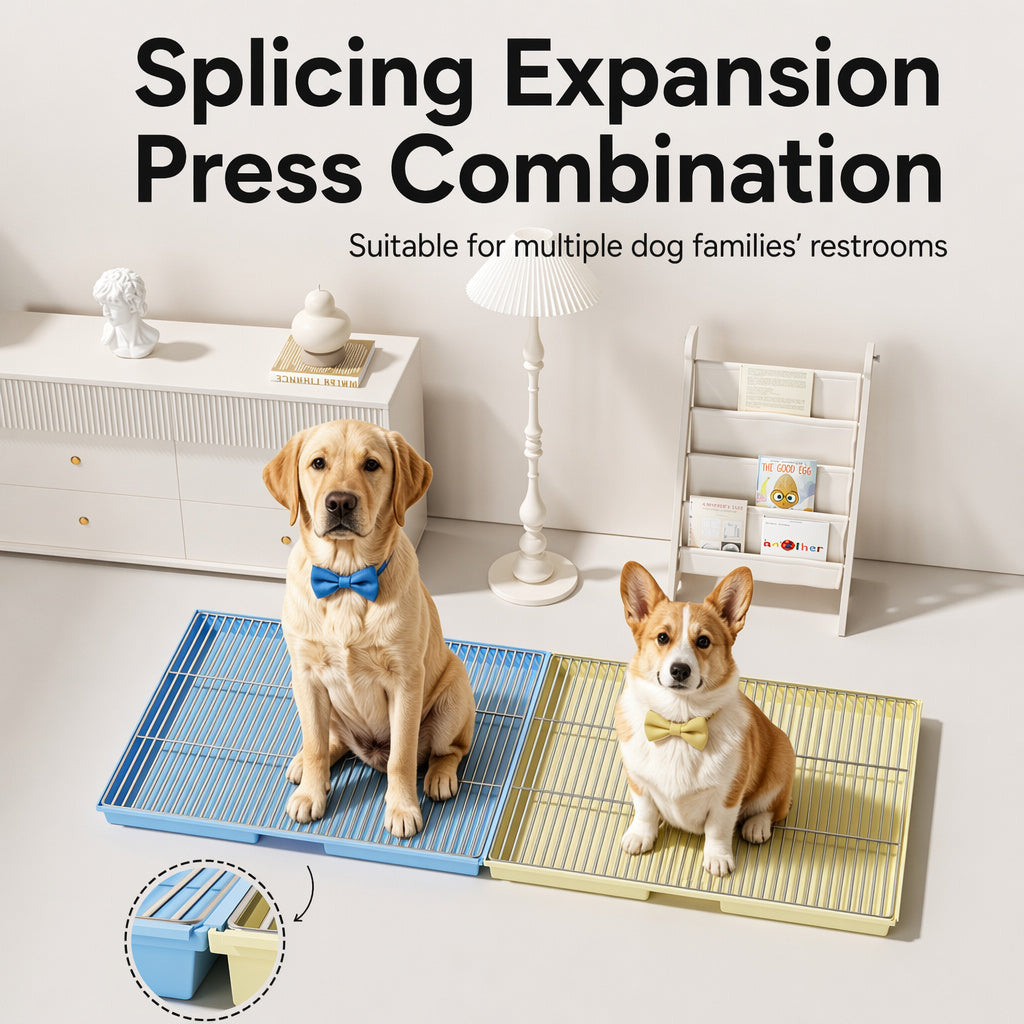 Elevated Dog Potty Tray