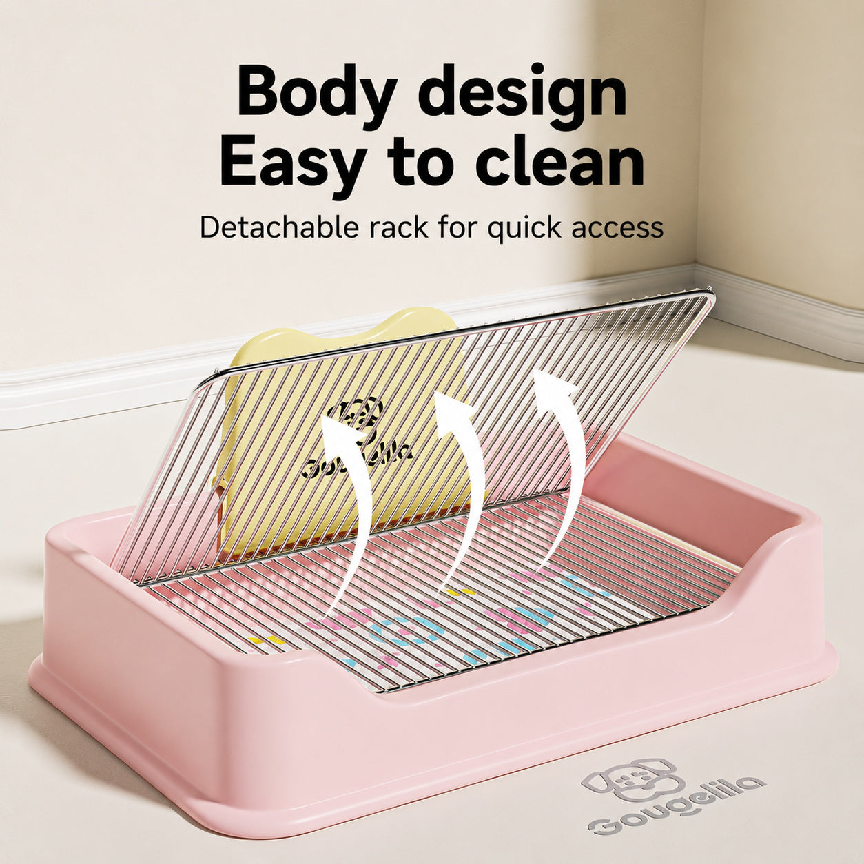 Indoor Dog Potty With Grate