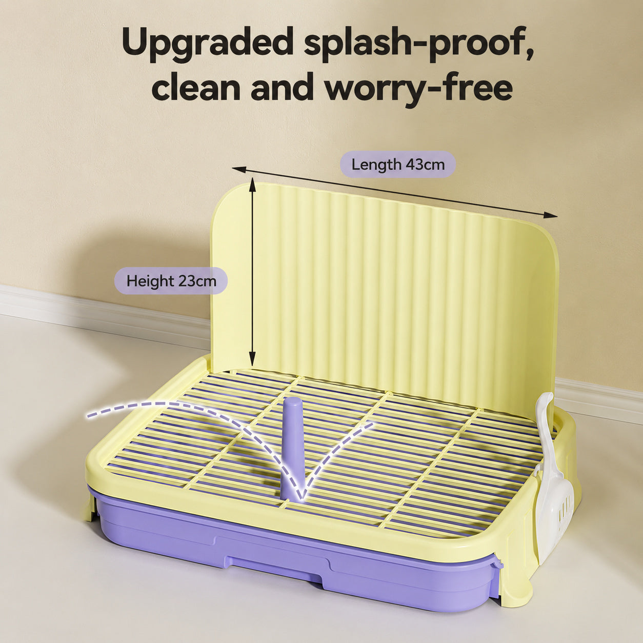 Splash Guard Dog Potty