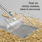 Stainless Steel Push-pull Scoop