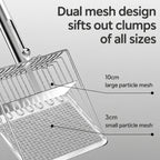 Stainless Steel Push-pull Scoop