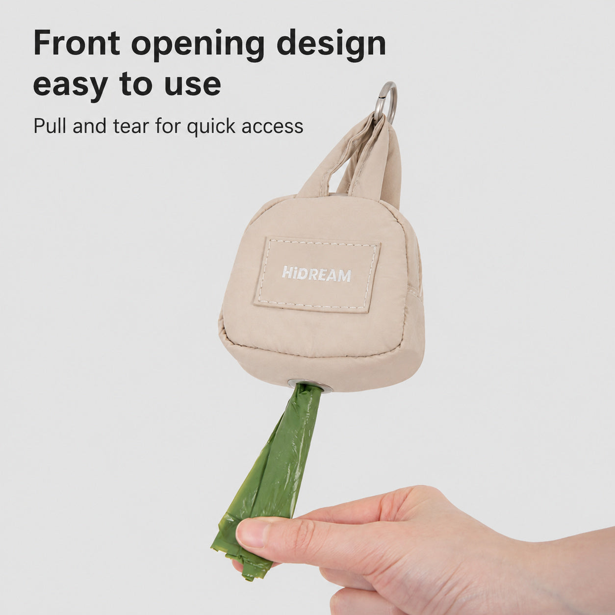 Poop Bag Carrier Keychain