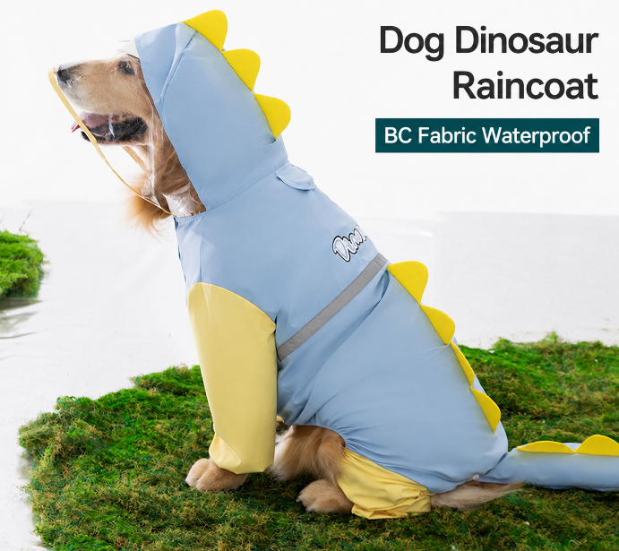 Waterproof Dog Raincoat Visor